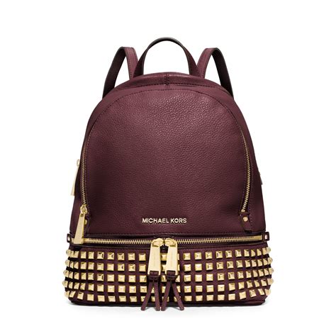 michael kors mini studded backpack.